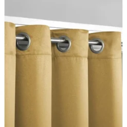 Saro Lifestyle Solid Color Design Blackout Window Curtains (Set Of 2)