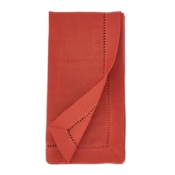 Saro Lifestyle Saro Lifestyle Dinner Napkins With Hemstitched Border