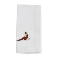 Saro Lifestyle Embroidered Table Napkins With Pheasant Design (Set Of 4) -Saro Lifestyle GUEST 02b463a5 1960 4e81 9a7a cc47d82c7658