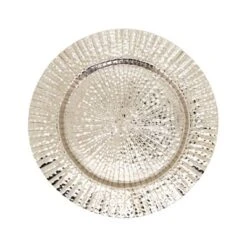 Saro Lifestyle Ribbed Border Charger (Set Of 4) -Saro Lifestyle GUEST 0550d4af 601c 47b1 8dd0 cc6360c60e14