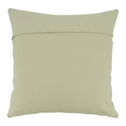 Saro Lifestyle Throw Pillow Cover With Cowhide Design, 18", Gray