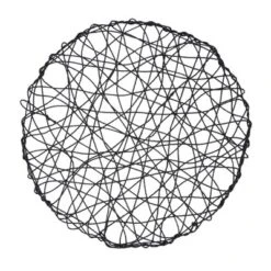 Saro Lifestyle Wire Nest Placemat (Set Of 4)