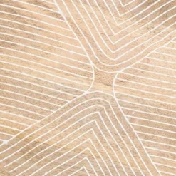 Saro Lifestyle Rustic Charm Wooden Charger Plate (Set Of 4), 13"x13", Beige -Saro Lifestyle GUEST 145389a4 a008 4c75 a4b9 0eb6bfffcc8b