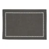 Saro Lifestyle Laser-Cut Hemstitch Placemat