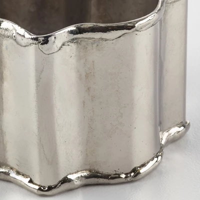 Saro Lifestyle Napkin Holder Rings With Round Classic Design (Set Of 4) 3 Saro Lifestyle Napkin Holder Rings With Round Classic Design (Set Of 4) - Image 3