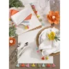Saro Lifestyle Cotton Placemats With Fiesta Tassel Design