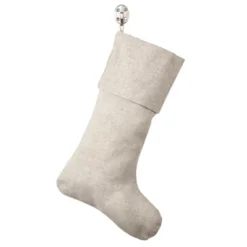 Saro Lifestyle Solid Color Toscana Christmas Stocking -Saro Lifestyle GUEST 1bf22998 5879 4cec 8147 87a647575ab7
