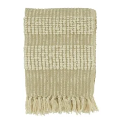 Saro Lifestyle Woven Throw Blanket With Stripe Design -Saro Lifestyle GUEST 2121eeeb 55bb 4262 996d 7c485ae4d965