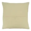 Saro Lifestyle Poly Filled Throw Pillow With Stitch Line Design, 20", Beige