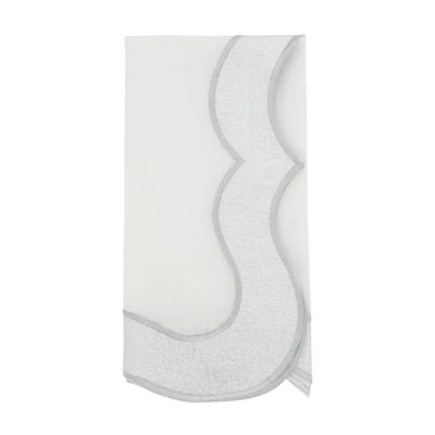 Saro Lifestyle Sparkling Shimmer Table Napkin (Set Of 4) 4 Saro Lifestyle Sparkling Shimmer Table Napkin (Set Of 4) - Image 4