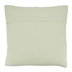 Saro Lifestyle Throw Pillow Cover With Stripes, 20", Blue