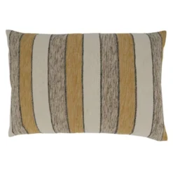 Saro Lifestyle Saro Lifestyle Cotton Pillow Cover With Striped Design -Saro Lifestyle GUEST 2af0c234 4d1b 41b9 b69b b88e70c68d8e