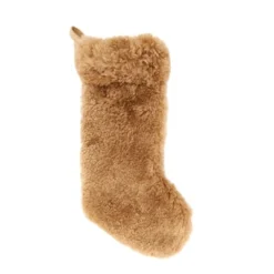 Saro Lifestyle Cozy Delight Lamb Fur Stocking -Saro Lifestyle GUEST 2c230ea0 6dce 4714 970b 6e59d4164e15