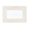 Saro Lifestyle Table Placemats With Braid Embroidered Design (Set Of 4)