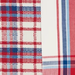 Saro Lifestyle Simple Plaid Placemat And Napkin Set -Saro Lifestyle GUEST 384293b5 263f 46ae a438 48d6599ac9bd