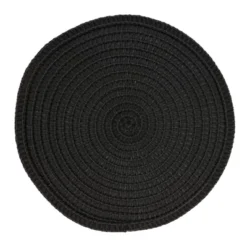 Saro Lifestyle Round Design Table Mats (Set Of 4)