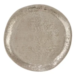 Saro Lifestyle Brushed Aluminum Charger (Set Of 4) -Saro Lifestyle GUEST 3d4d1012 dd34 4dd9 b89a 336bf7124bbe