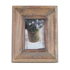 Saro Lifestyle Photo Frame With Distressed Wood Design -Saro Lifestyle GUEST 3d70bf2b 5ac7 457e 9d60 63189ee45049