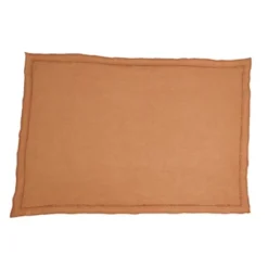 Saro Lifestyle Stonewashed Overlock Edge Placemat (Set Of 4) -Saro Lifestyle GUEST 3ee03f9c c947 4006 9b6b acac0ba41e8f