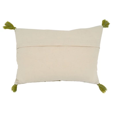 Saro Lifestyle Saro Lifestyle Large Floral Design Embroidered Pillow Cover 1 Saro Lifestyle Saro Lifestyle Large Floral Design Embroidered Pillow Cover