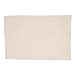 Saro Lifestyle Classic Charm Placemat (Set Of 12), 14"x20", Beige