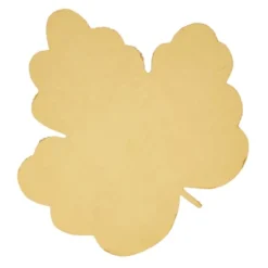 Saro Lifestyle Beaded Leaf Table Mats (Set Of 4)