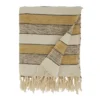 Saro Lifestyle Saro Lifestyle Striped Throw, 50x60 Inches, Multicolored