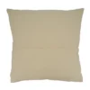 Saro Lifestyle Striped Design Down-Filled Throw Pillow, Ivory, 22" X 22"