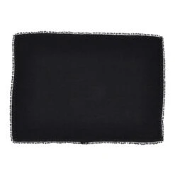 Saro Lifestyle Pompom Design Placemat (Set Of 4) -Saro Lifestyle GUEST 4e2ab76b cdba 488e b93b c077576d73d3