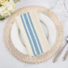 Saro Lifestyle Country Classic Striped Napkin (set Of 4)