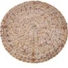 Saro Lifestyle Rustic Table Mats With Water Hyacinth Woven Design