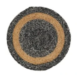 Saro Lifestyle Earthy Delight Braided Jute Placemat (Set Of 4)