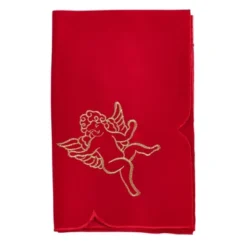 Saro Lifestyle Napkin With Embroidered Cupid Design (Set Of 4) -Saro Lifestyle GUEST 5be00eef 3135 4f8d a134 4e83a958ad69
