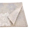 Saro Lifestyle Embroidered Snowflake Design Table Runner