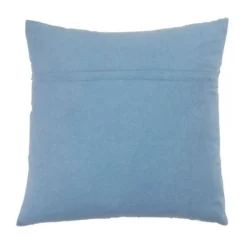Saro Lifestyle Stonewashed Starfish Decorative Pillow Cover, Blue, 20"