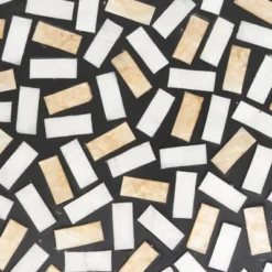 Saro Lifestyle Natural Shell Fragment Placemat (Set Of 4), 15"x15", Black 7 Saro Lifestyle Natural Shell Fragment Placemat (Set Of 4), 15"x15", Black -Saro Lifestyle GUEST 6136db67 4023 4bfd 97fd 80b9f96eb239