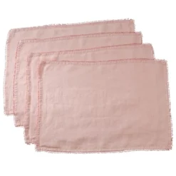 Saro Lifestyle Pompom Design Placemat (Set Of 4) -Saro Lifestyle GUEST 61639d22 1531 4bcc 8f81 2d21b380890b