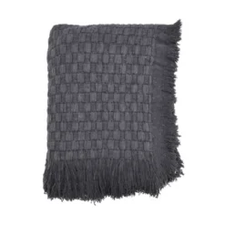 Saro Lifestyle Warm Waffle Weave Throw -Saro Lifestyle GUEST 6289081a cef0 40e9 b6f7 6a2333d6fe7c