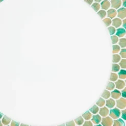 Saro Lifestyle Scalloped Gleam Charger Plate (Set Of 4), 13"x13", Green 7 Saro Lifestyle Scalloped Gleam Charger Plate (Set Of 4), 13"x13", Green -Saro Lifestyle GUEST 71073673 8463 41ab a116 36baff6dc221