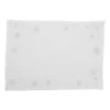 Saro Lifestyle Winter Delight Embroidered Snowflake Placemat (Set Of 4), 14"x20", Gold