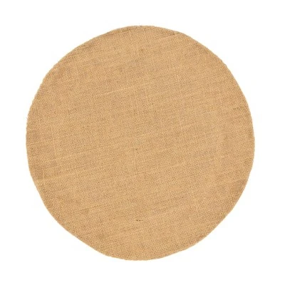 Saro Lifestyle Rustic Rope Weave Placemat (Set Of 4), Beige, 12"x12" 1 Saro Lifestyle Rustic Rope Weave Placemat (Set Of 4), Beige, 12"x12"