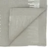 Saro Lifestyle Sequin Border Design Table Runner, Silver, 16" X 72"
