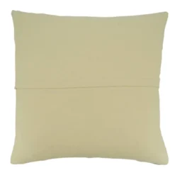 20"x20" Oversize Striped Design Square Throw Pillow Cover Blue - Saro Lifestyle