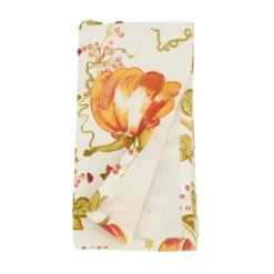 Saro Lifestyle Table Napkins With Pumpkin Design (Set Of 4)
