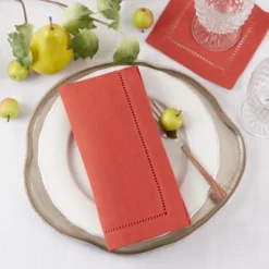Saro Lifestyle Saro Lifestyle Dinner Napkins With Hemstitched Border -Saro Lifestyle GUEST 7ddecaed 8f31 4bed ab45 43184a2ec20a
