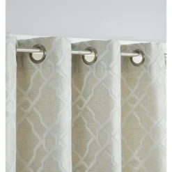 Saro Lifestyle Print Design Blackout Window Curtain (Set Of 2)