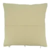 20"x20" Oversize Frayed Stitch Line Design Square Throw Pillow Cover White - Saro Lifestyle