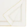 Saro Lifestyle Detailed Edge Embroidery Table Runner
