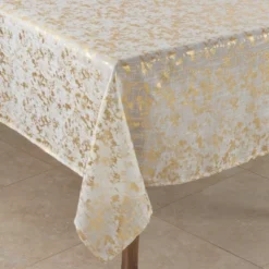 Saro Lifestyle Brushed Foil Tablecloth -Saro Lifestyle GUEST 847bb73d 9704 4173 a6da 14a3f9a7e1e3