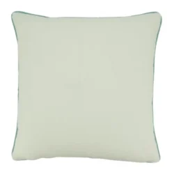 Saro Lifestyle Throw Pillow Cover With Coral Design, 18", Blue